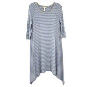Matilda Jane Her Majesty Women’s Striped T-Shirt Cotton Tunic Dress